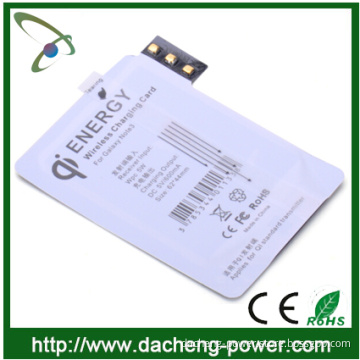 Factory price QI Wireless Charger Receiver for Samsung Galaxy NOTE3